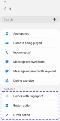 Bixby Routines android App screenshot 4