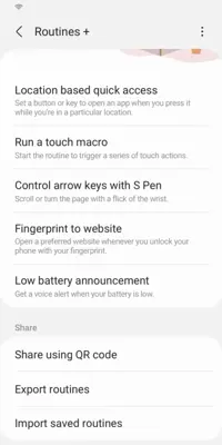 Bixby Routines android App screenshot 6