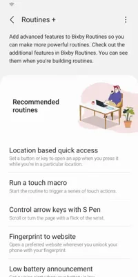 Bixby Routines android App screenshot 7